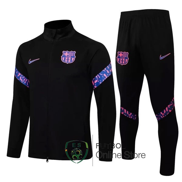 Camiseta Barcelona Chandal Ninos 21/2022 I Negro Purpura