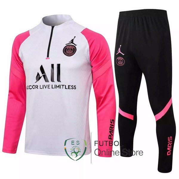 Camiseta Paris SG Chandal Ninos 21/2022 Rosa Blanco Negro