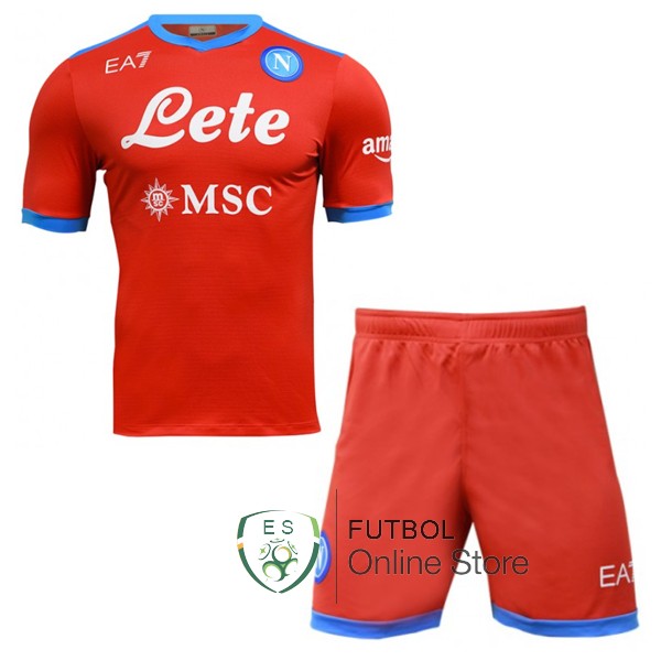 Camiseta Napoli 21/2022 Cuarta Conjunto Completo Hombre