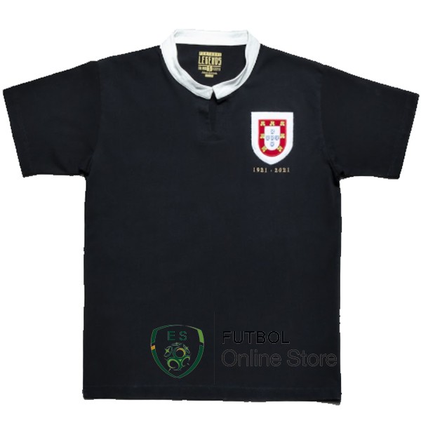 Camiseta Portugal 100th Edición Conmemorativa Negro