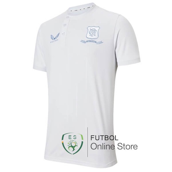 Camiseta Glasgow Rangers 21/2022 Edición Conmemorativa 150th Blanco