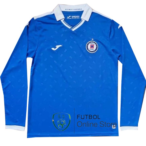 Camiseta Cruz Azul 20/2021 Manga Larga Especial Azul