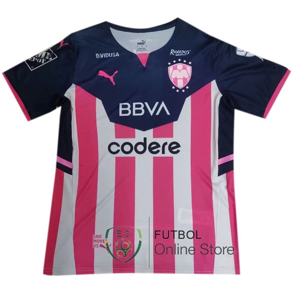 Camiseta Monterrey 21/2022 Especial Azul Rosa