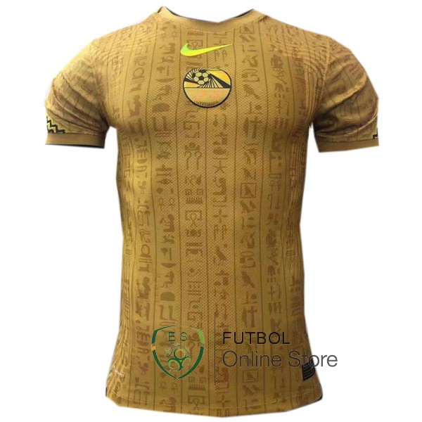 Tailandia Camiseta Egipto 2021 Especial Amarillo