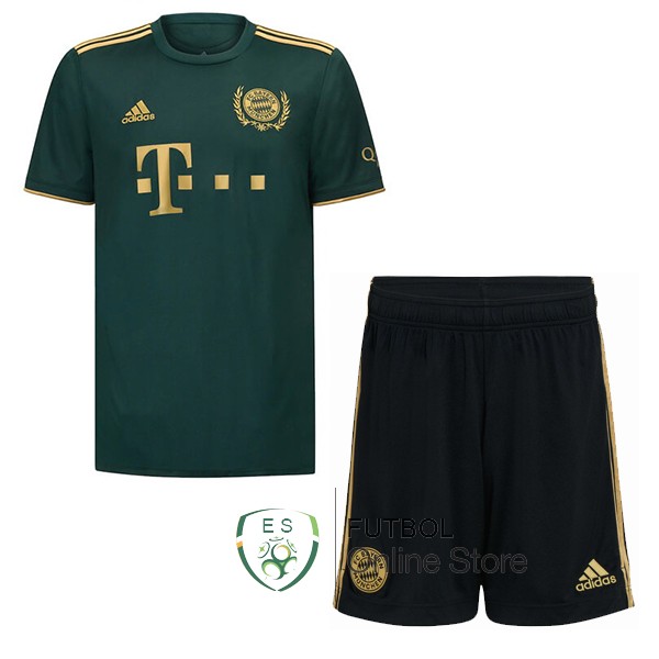 Camiseta Bayern Munich 21/2022 Especial Conjunto Completo Hombre Verde