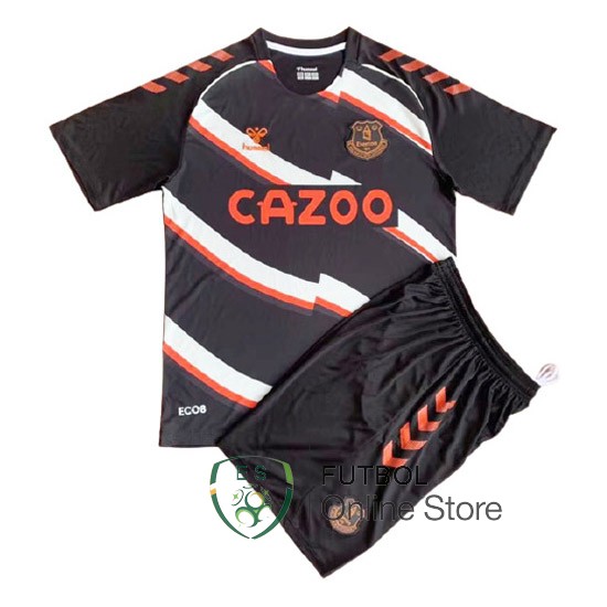 Camiseta Everton Ninos 21/2022 Especial Negro