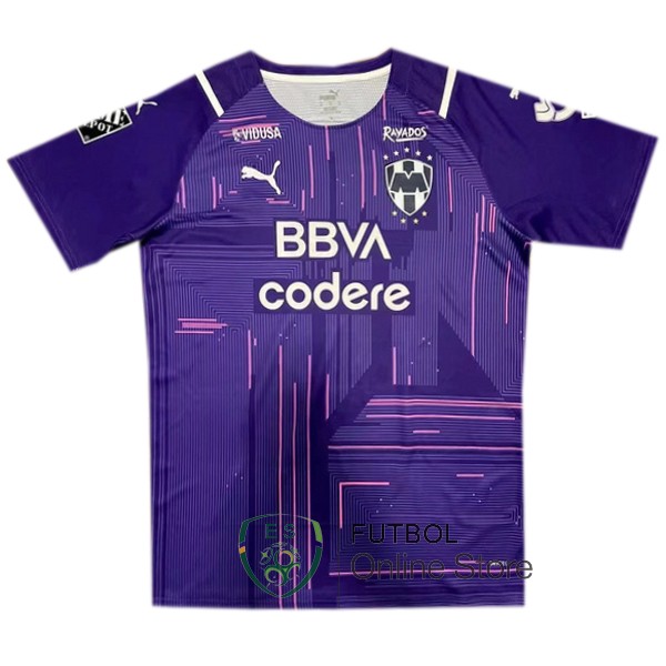 Camiseta Monterrey 21/2022 Portero Purpura