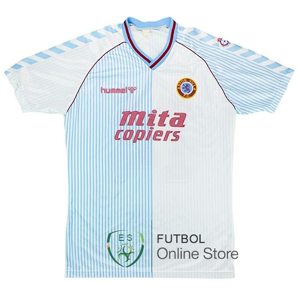 Retro Camiseta Aston Villa 1988/1989 Segunda
