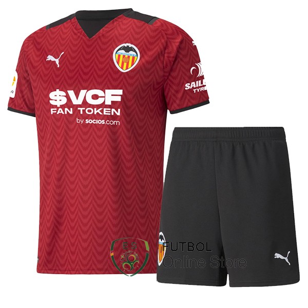Camiseta Valencia 21/2022 Segunda Conjunto Completo Hombre