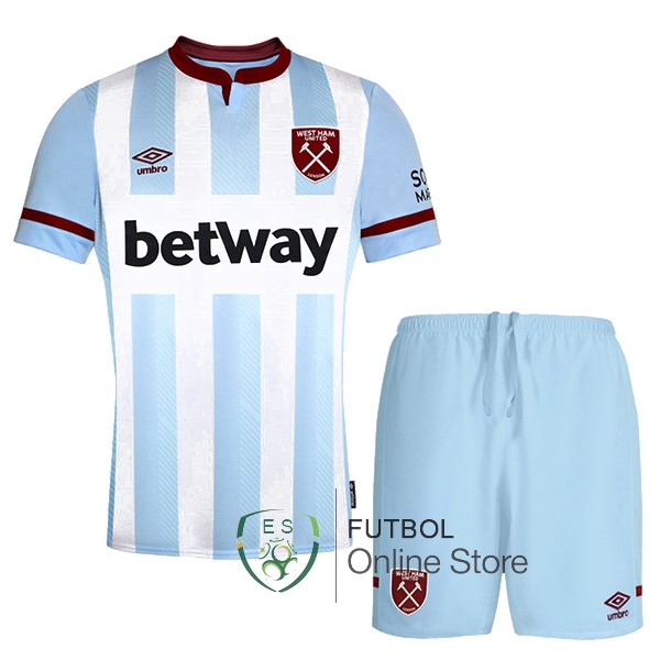 Camiseta West Ham United 21/2022 Segunda Conjunto Completo Hombre