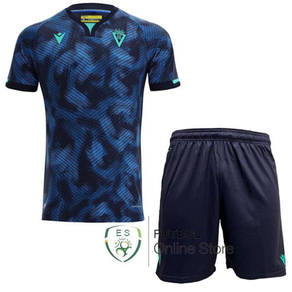 Camiseta Cadiz Ninos 21/2022 Segunda