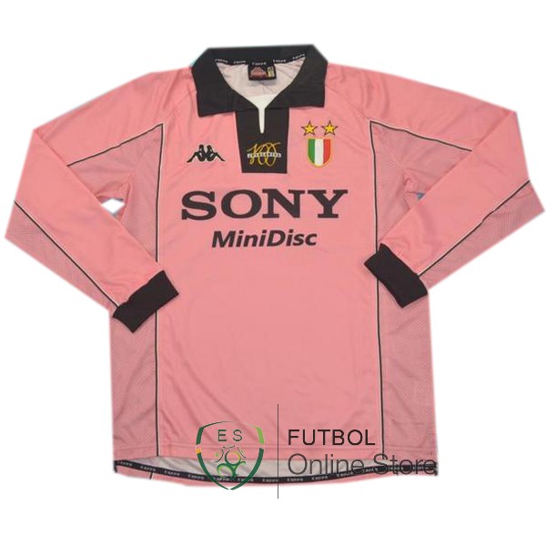 Retro Camiseta Juventus 1997/1998 Segunda Manga Larga