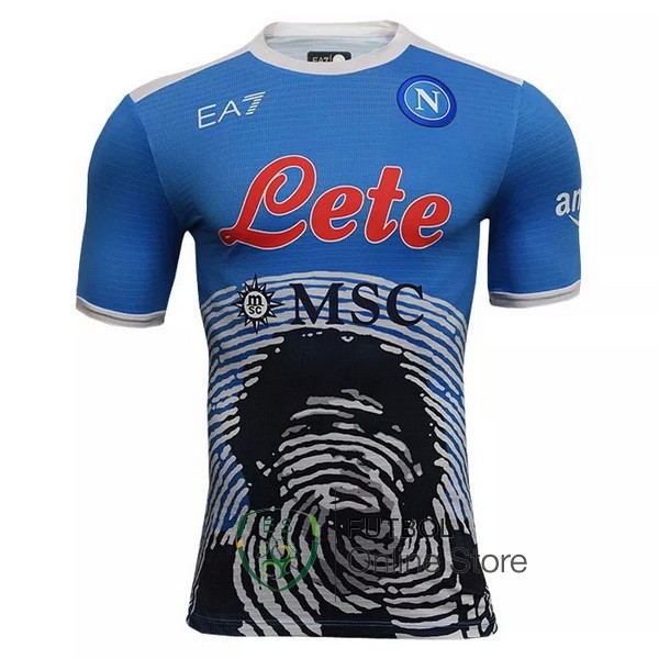 Camiseta Napoli 21/2022 Especial Azul