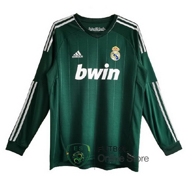 Retro Camiseta Real Madrid 2012/2013 Tercera Manga Larga
