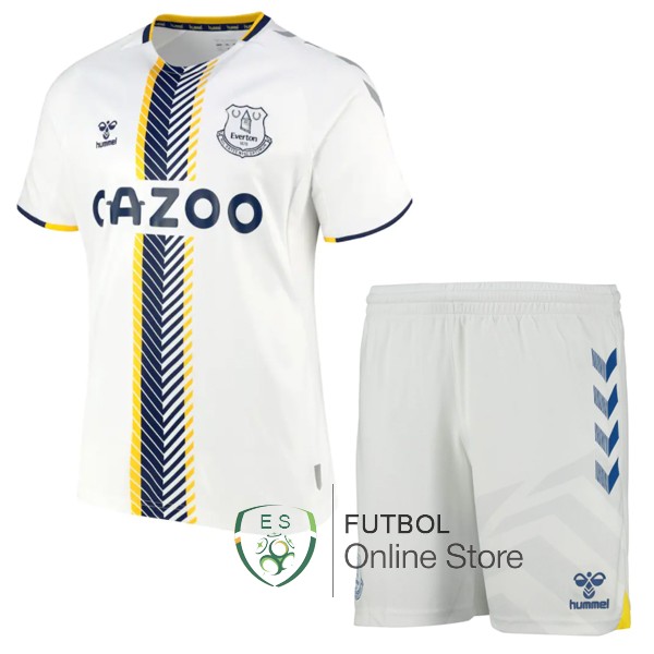Camiseta Everton 21/2022 Tercera Conjunto Completo Hombre