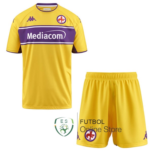Camiseta Fiorentina 21/2022 Tercera Conjunto Completo Hombre