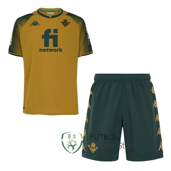 Camiseta Real Betis 21/2022 Tercera Conjunto Completo Hombre