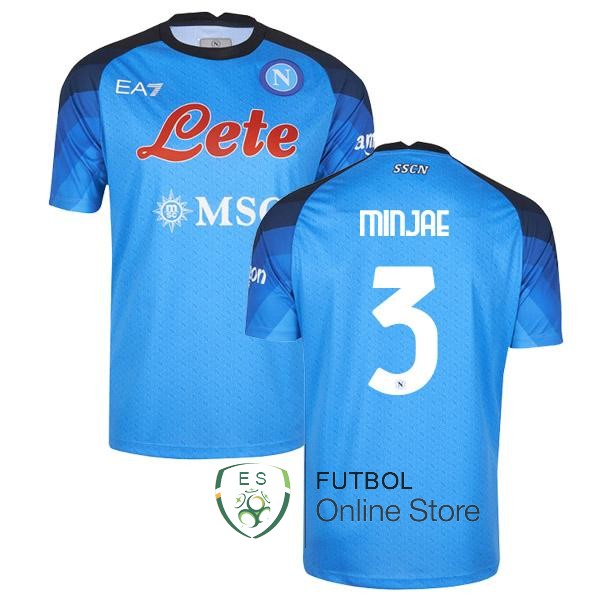 Camiseta Minjae Napoli 22/2023 Primera