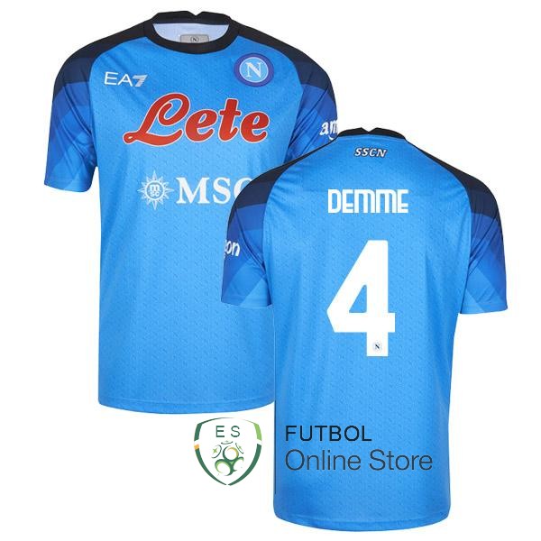 Camiseta Demme Napoli 22/2023 Primera