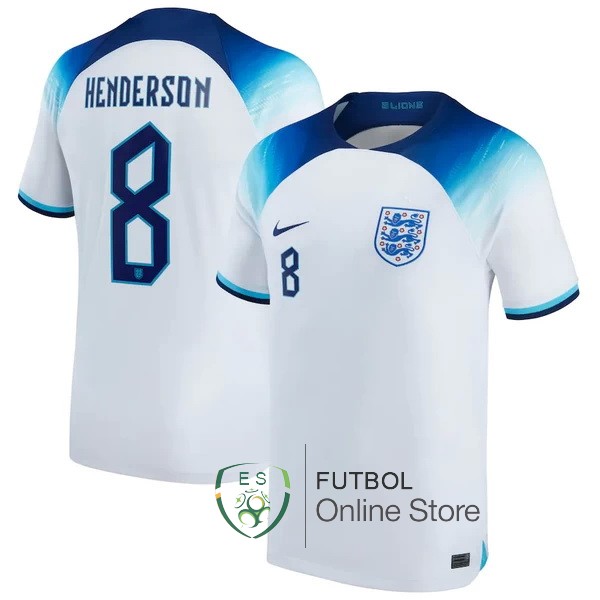 Camiseta Henderson Inglaterra Copa del mundo 2022 Primera