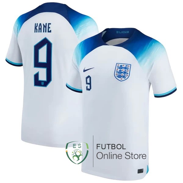 Camiseta Kane Inglaterra Copa del mundo 2022 Primera