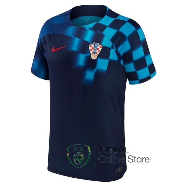 Camiseta Croacia Copa del mundo 2022 Seconda