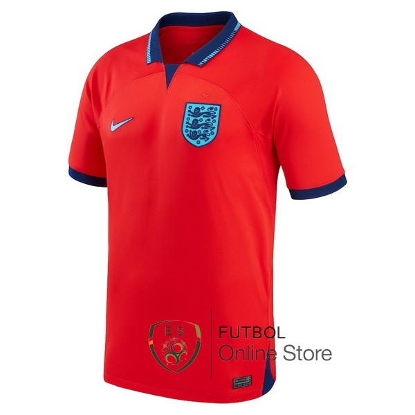 Camiseta Inglaterra Copa del mundo 2022 Segunda