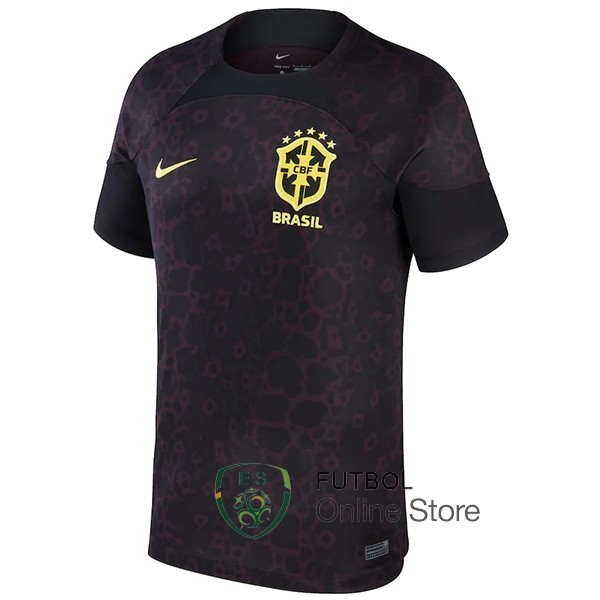 Tailandia Camiseta Brasil Portero Copa del mundo 2022