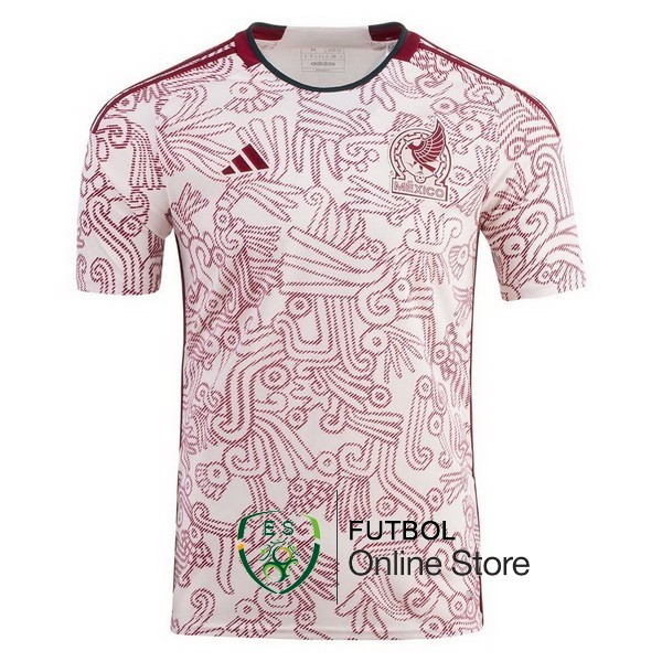 Camiseta México Copa del mundo 2022 Seconda