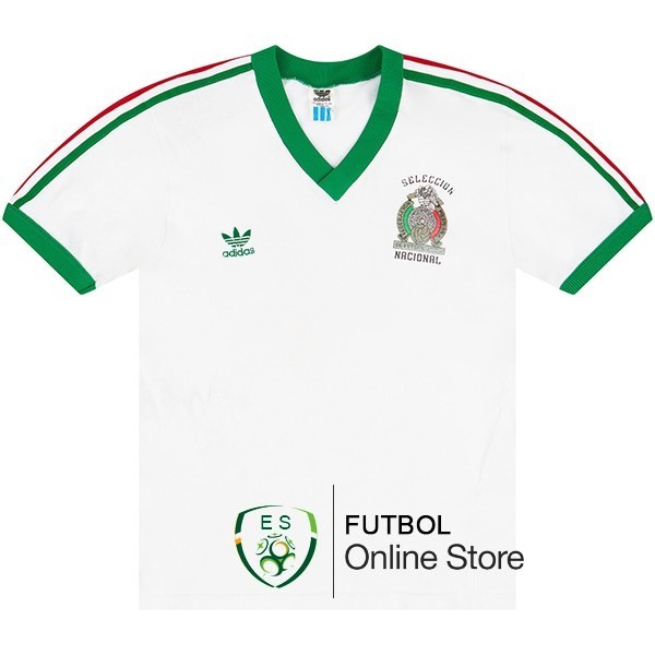 Retro Camiseta México 1983 Seconda