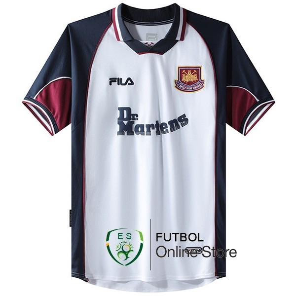 Retro Camiseta West Ham United 1999-2001 Seconda