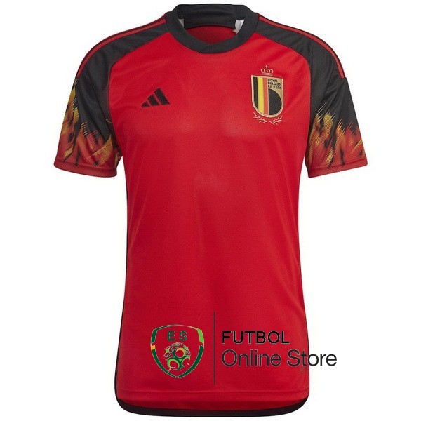 Tailandia Camiseta Belgica Copa del mundo 2022 Primera