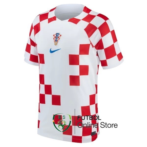 Tailandia Camiseta Croacia Copa del mundo 2022 Primera