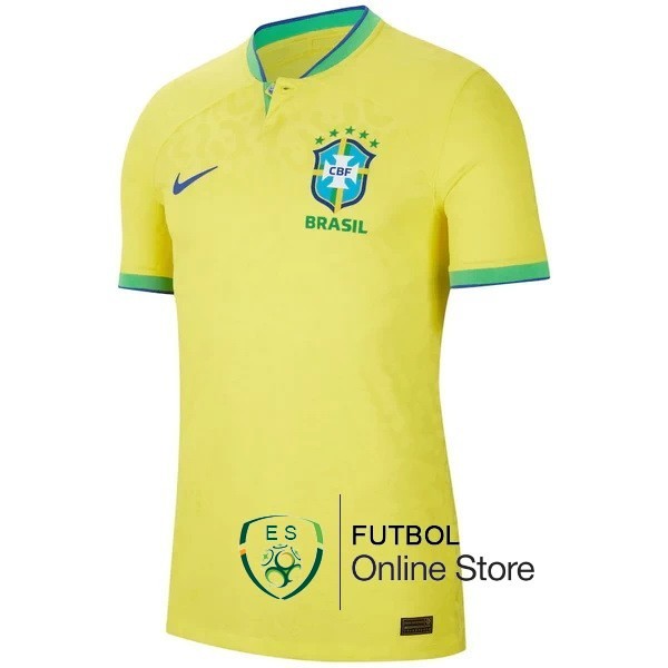 Tailandia Camiseta Brasil Copa del mundo 2022 Primera Jugadores