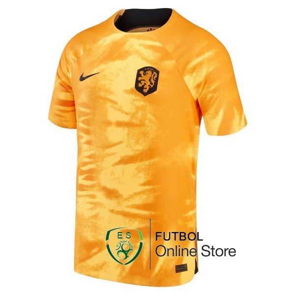 Tailandia Camiseta Paises Bajos Copa del mundo 2022 Primera Jugadores