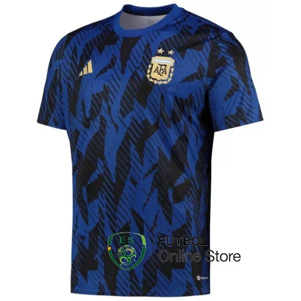 Tailandia Camiseta Previo al partido Argentina 2022 Azul
