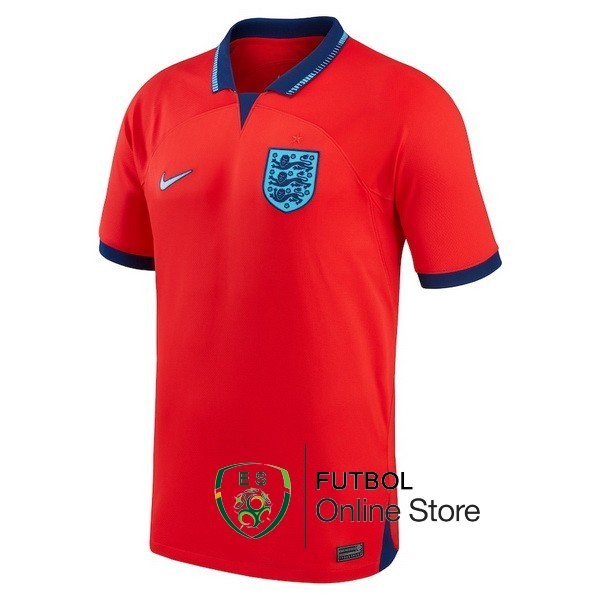 Tailandia Camiseta Inglaterra Copa del mundo 2022 Segunda