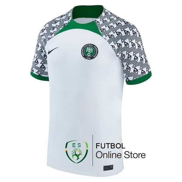 Tailandia Camiseta Nigeria Copa del mundo 2022 Segunda