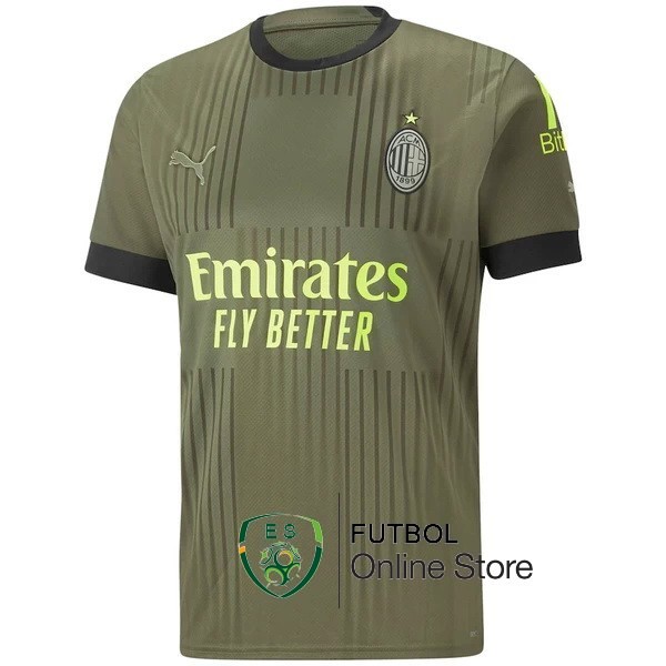 Tailandia Camiseta AC Milan 22/2023 Tercera