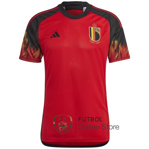 Camiseta Belgica Copa del mundo 2022 Primera