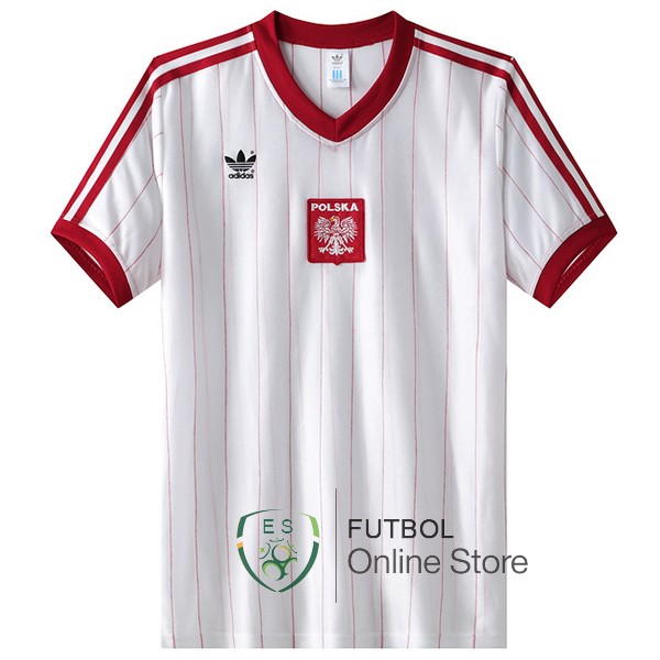 Retro Camiseta Polonia1982 Primera