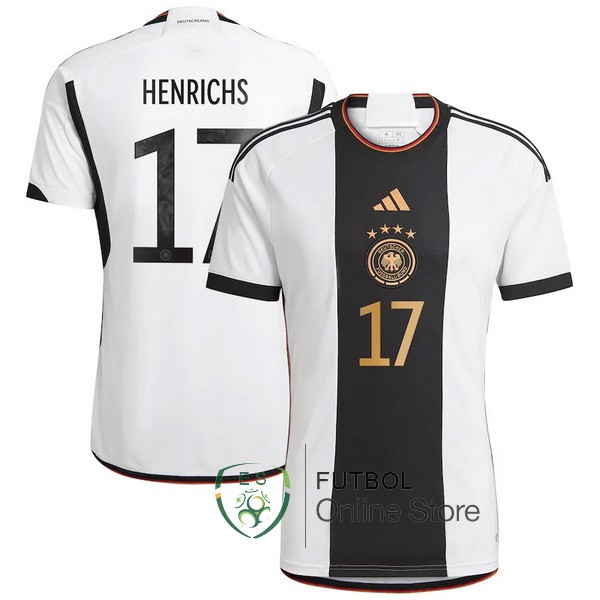 Camiseta Henrichs Alemania Copa del mundo 2022 Seconda