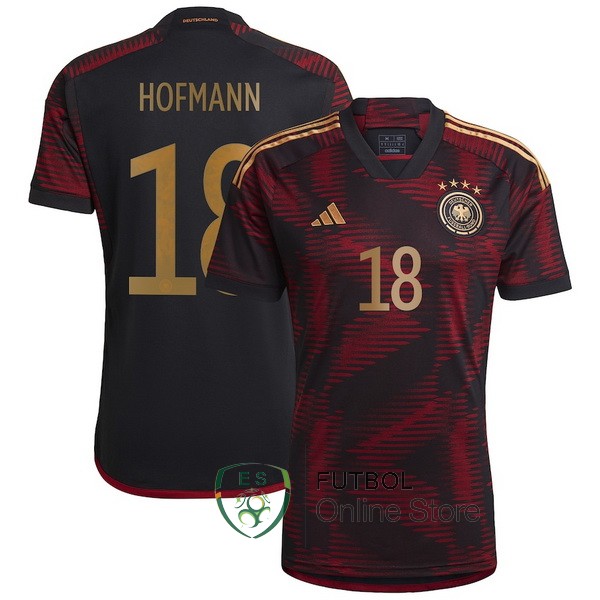 Camiseta Hofmann Alemania Copa del mundo 2022 Seconda