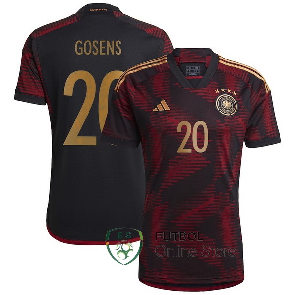 Camiseta Gosens Alemania Copa del mundo 2022 Seconda