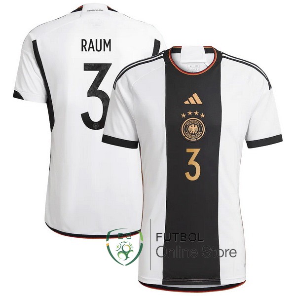 Camiseta Raum Alemania Copa del mundo 2022 Primera
