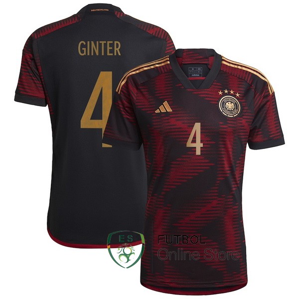 Camiseta Ginter Alemania Copa del mundo 2022 Seconda