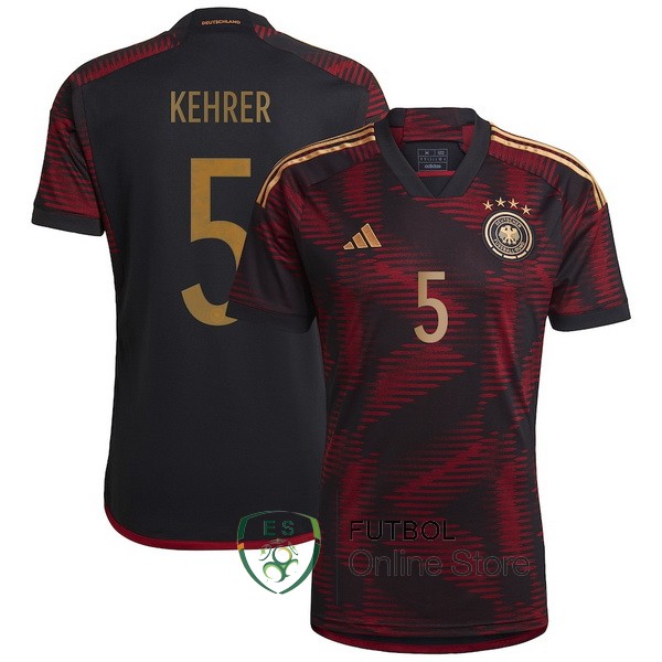 Camiseta Kehrer Alemania Copa del mundo 2022 Seconda