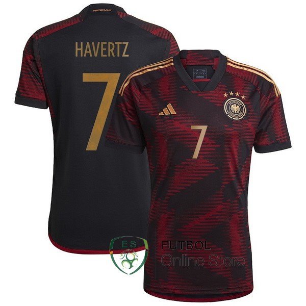 Camiseta Havertz Alemania Copa del mundo 2022 Seconda