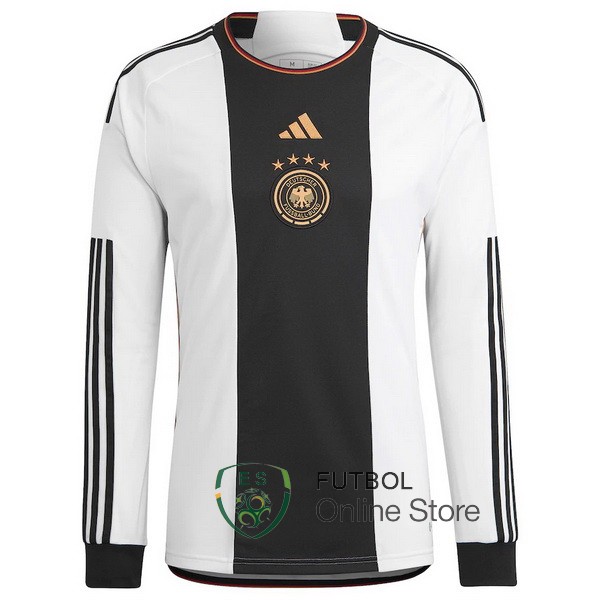 Camiseta Alemania Copa del mundo 2022 Manga Larga Primera