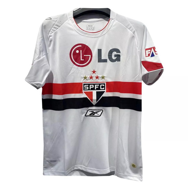 Retro Camiseta Sao Paulo 2007-2008 Primera